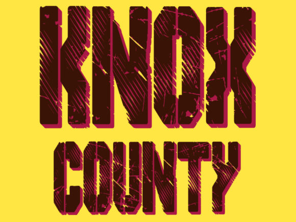 Knox County USA Vintage Art