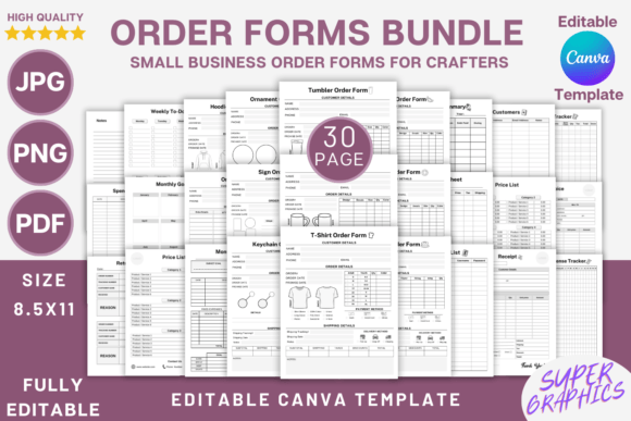 Crafters Business Bundle | Order Froms