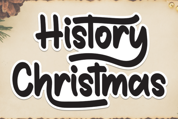 Discovering the Warmth of the History Christmas Font